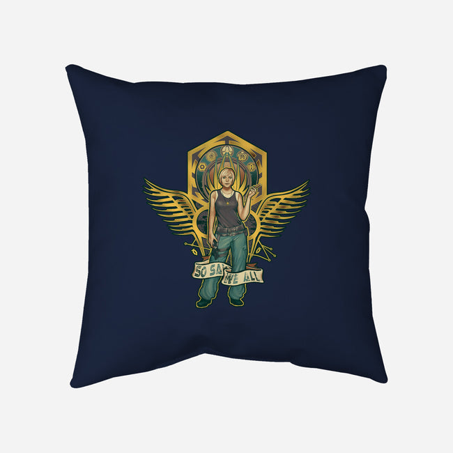 So Say We All-none removable cover w insert throw pillow-MeganLara