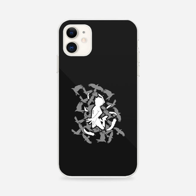 Soaring Crow-iphone snap phone case-TerminalNerd