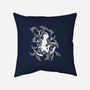 Soaring Crow-none non-removable cover w insert throw pillow-TerminalNerd