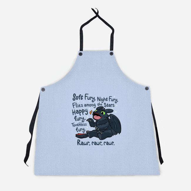 Soft Fury-unisex kitchen apron-RebelArt