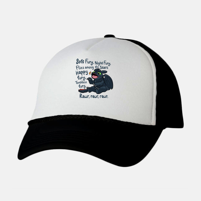 Soft Fury-unisex trucker hat-RebelArt