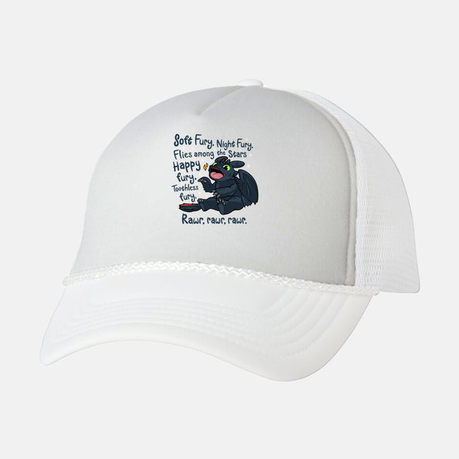 Soft Fury-unisex trucker hat-RebelArt