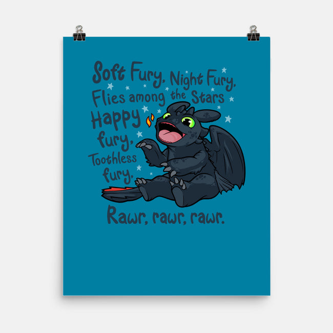 Soft Fury-none matte poster-RebelArt