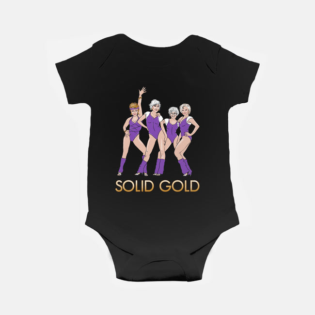 Solid Gold-baby basic onesie-Diana Roberts