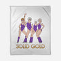 Solid Gold-none fleece blanket-Diana Roberts