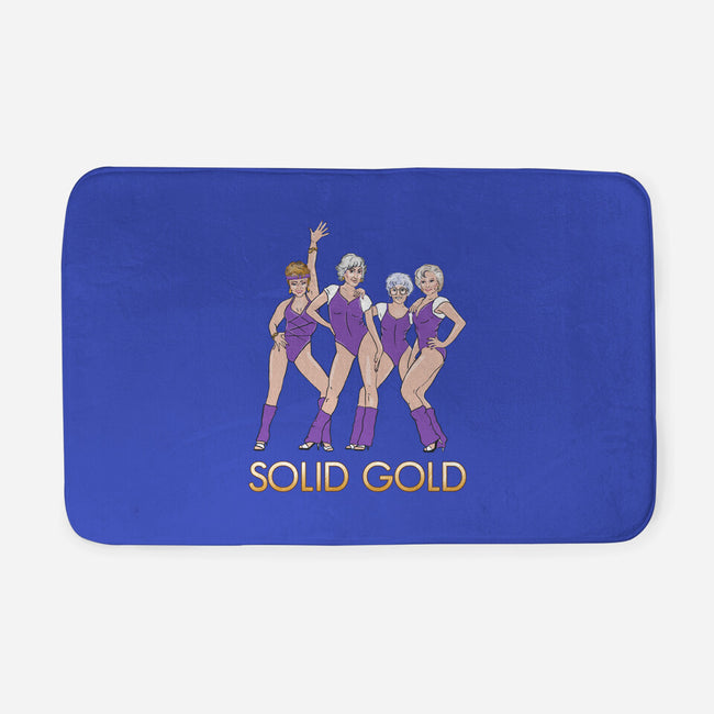 Solid Gold-none memory foam bath mat-Diana Roberts