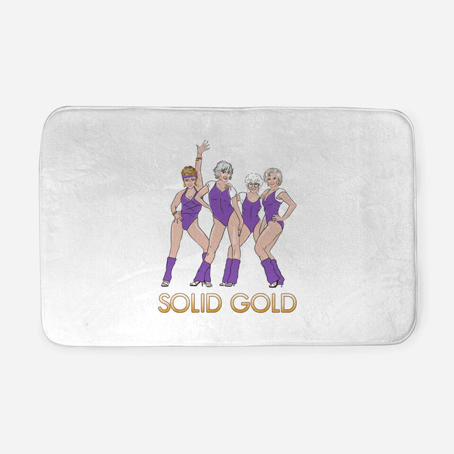 Solid Gold-none memory foam bath mat-Diana Roberts