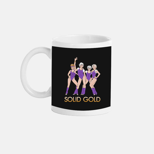 Solid Gold-none glossy mug-Diana Roberts