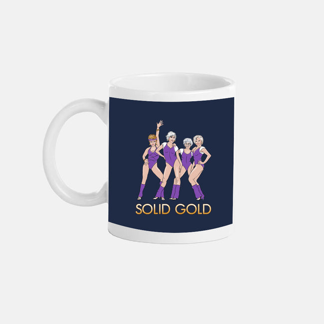 Solid Gold-none glossy mug-Diana Roberts