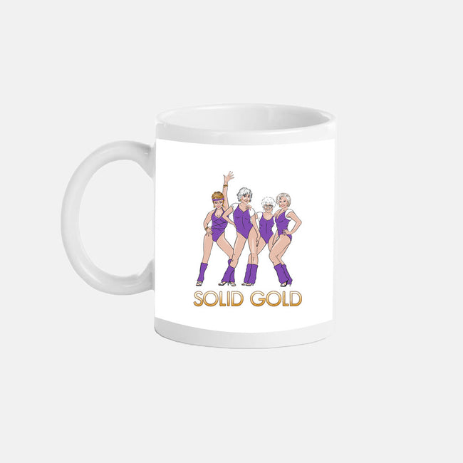 Solid Gold-none glossy mug-Diana Roberts