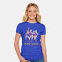 Solid Gold-womens fitted tee-Diana Roberts