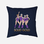 Solid Gold-none removable cover w insert throw pillow-Diana Roberts
