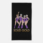 Solid Gold-none beach towel-Diana Roberts