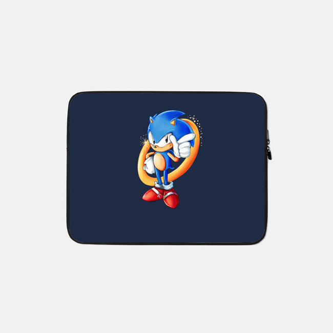Sonic Sass-none zippered laptop sleeve-amorias