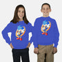Sonic Sass-youth crew neck sweatshirt-amorias
