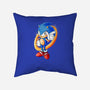 Sonic Sass-none removable cover w insert throw pillow-amorias