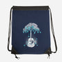 Sound of Nature-none drawstring bag-jun087
