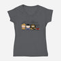 South Trek-womens v-neck tee-Beware_1984