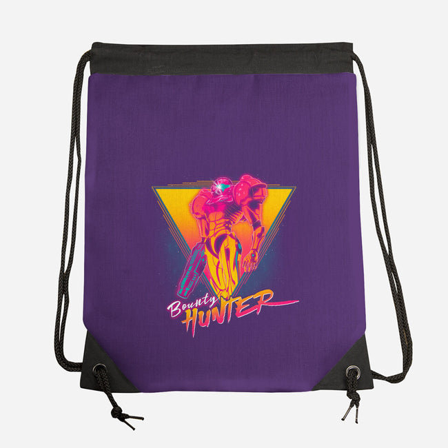 Space Bounty Hunter-none drawstring bag-ddjvigo