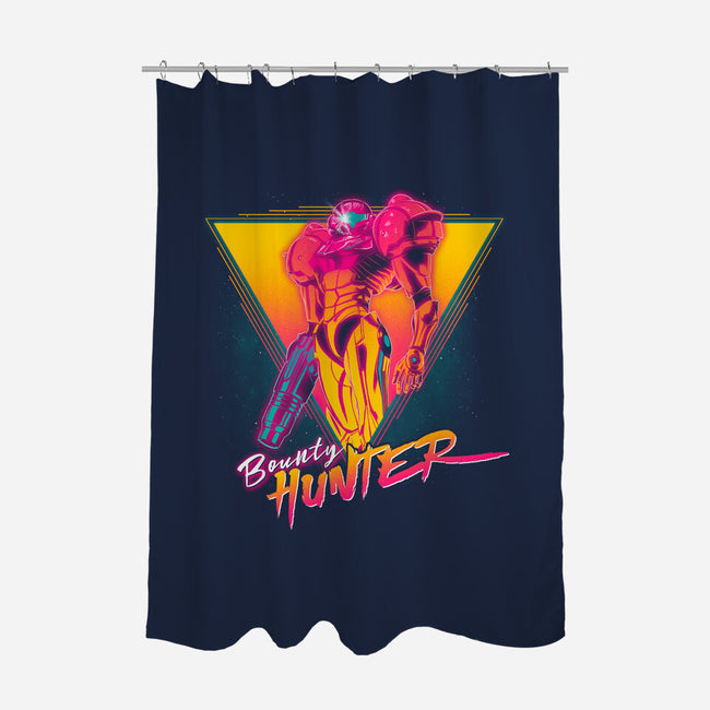Space Bounty Hunter-none polyester shower curtain-ddjvigo