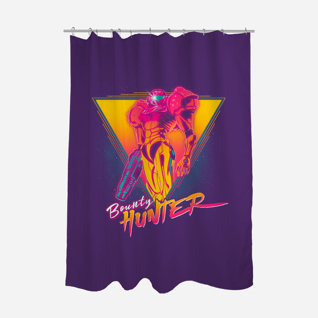 Space Bounty Hunter-none polyester shower curtain-ddjvigo