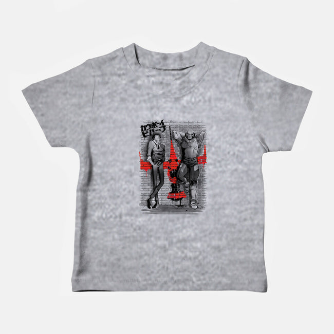 Space Bounty Hunters-baby basic tee-DrMonekers