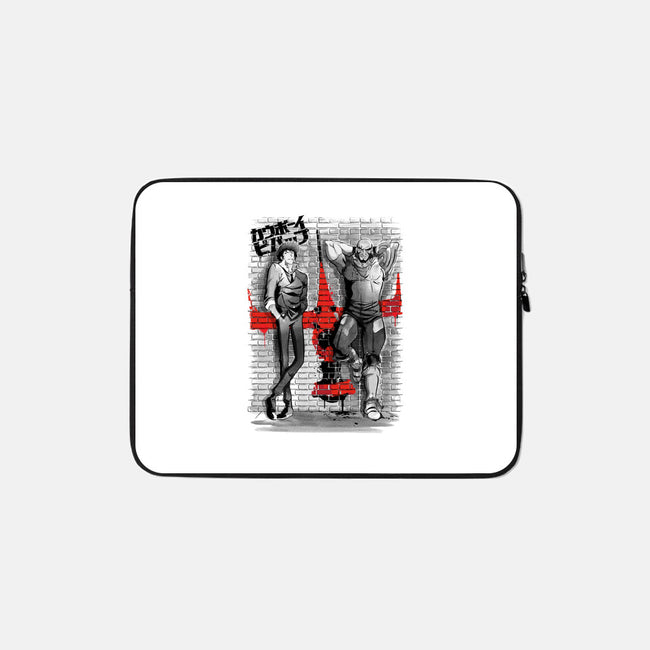 Space Bounty Hunters-none zippered laptop sleeve-DrMonekers