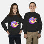 Space Corgi-youth crew neck sweatshirt-MeganLara