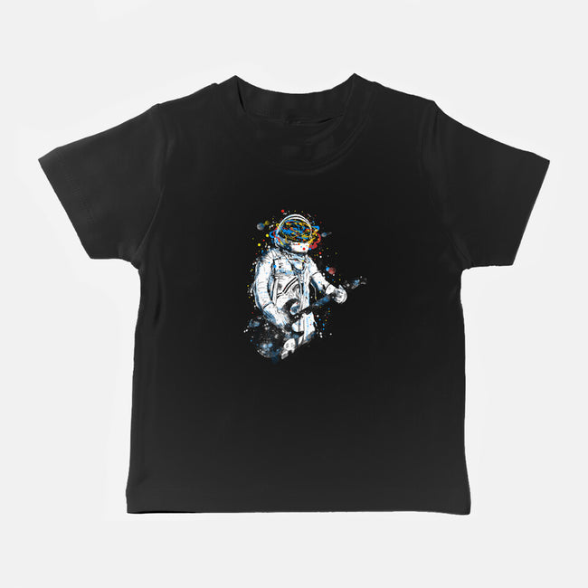 Space Guitar-baby basic tee-kharmazero