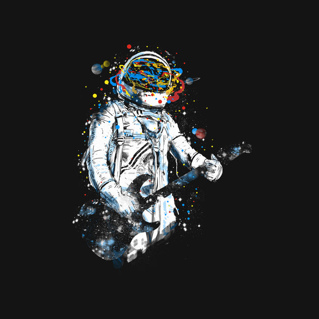 Space Guitar-womens v-neck tee-kharmazero