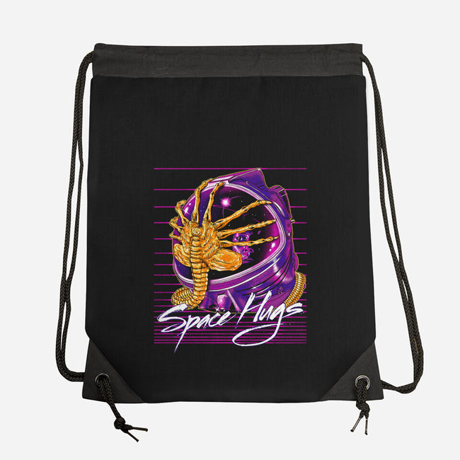 Space Hugs-none drawstring bag-zerobriant