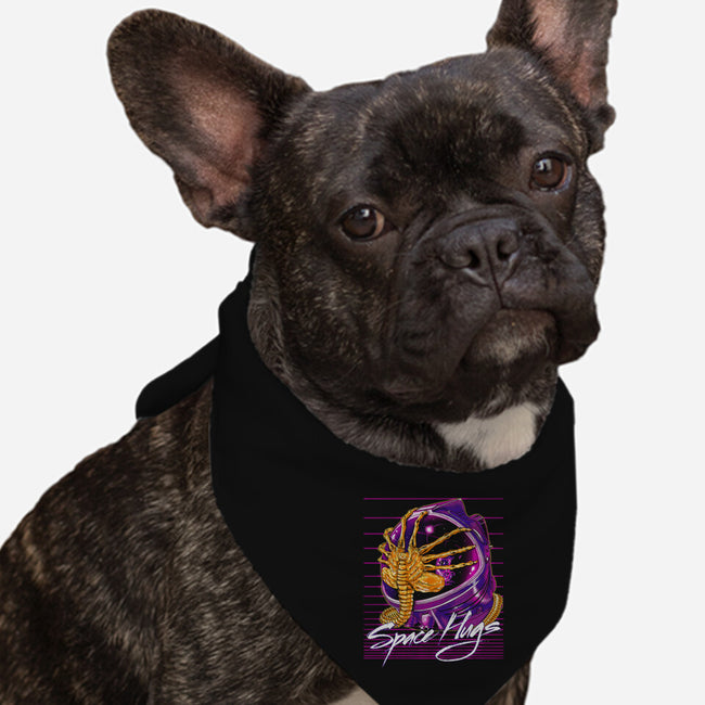 Space Hugs-dog bandana pet collar-zerobriant