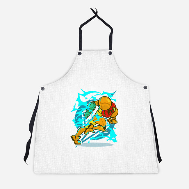 Space Huntress-unisex kitchen apron-lucassilva