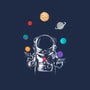 Space Juggler-womens v-neck tee-SokolSelmani