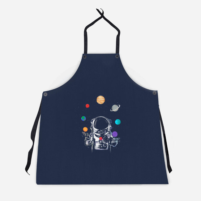 Space Juggler-unisex kitchen apron-SokolSelmani
