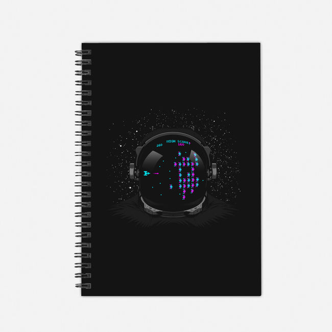 Space Martians-none dot grid notebook-albertocubatas