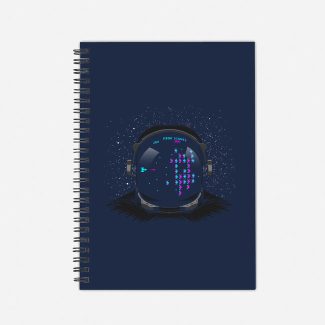 Space Martians-none dot grid notebook-albertocubatas