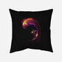 Space Surfing-none removable cover w insert throw pillow-nicebleed