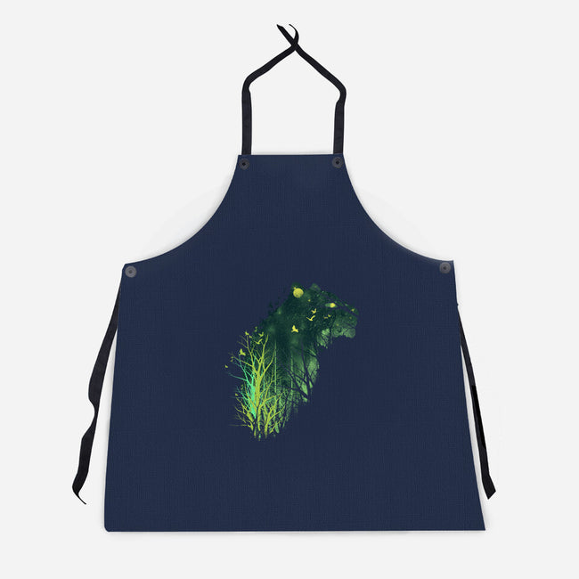 Space Tiger-unisex kitchen apron-dandingeroz
