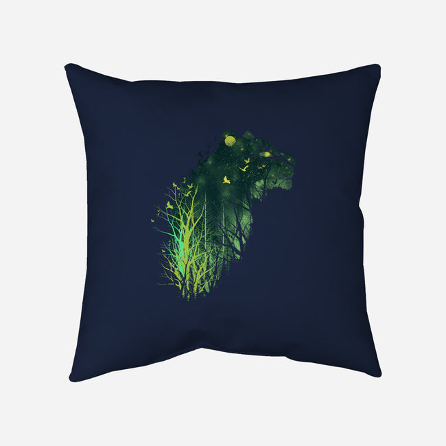 Space Tiger-none removable cover w insert throw pillow-dandingeroz