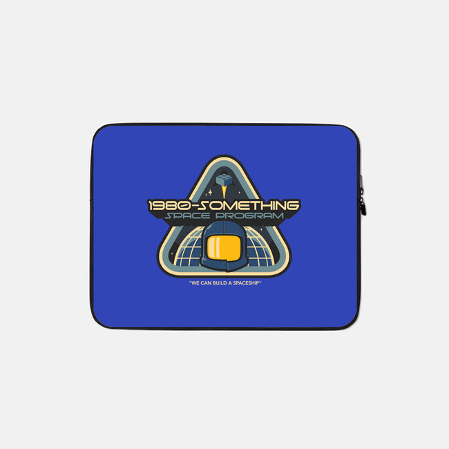 SPACESHIP!-none zippered laptop sleeve-chocopants