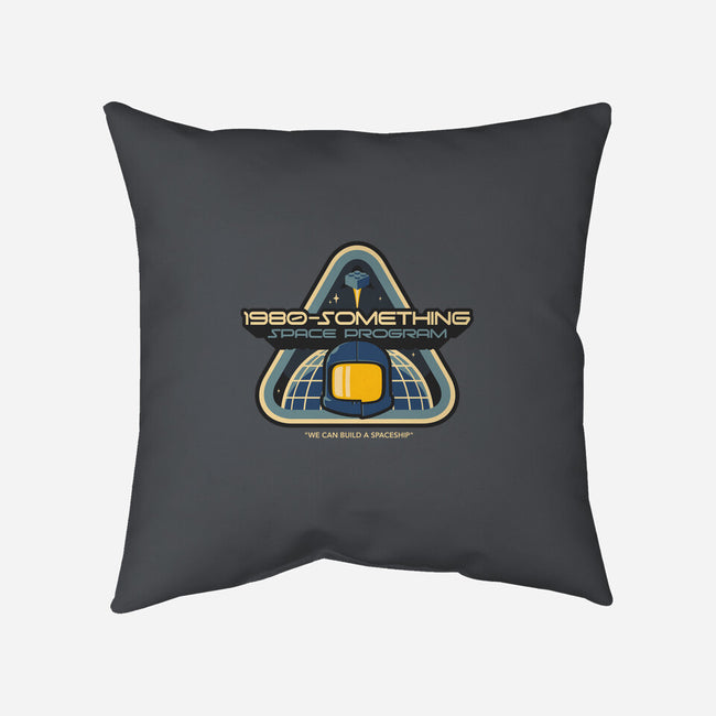 SPACESHIP!-none removable cover w insert throw pillow-chocopants