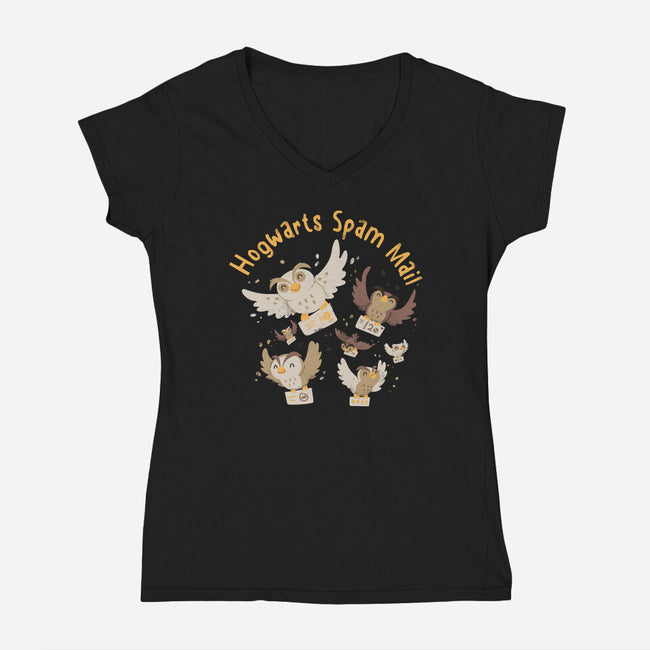 Spam Mail-womens v-neck tee-wearviral