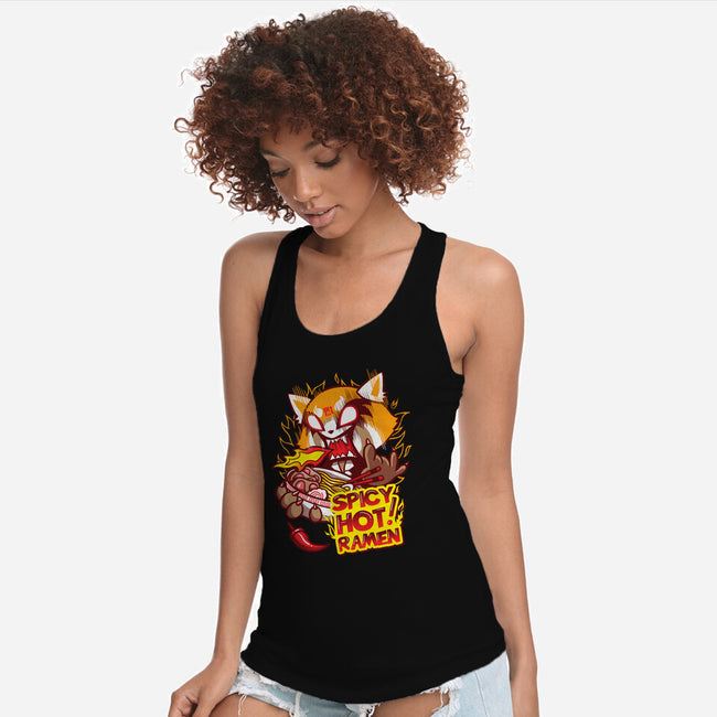 Spicy Comfort Food-womens racerback tank-vp021