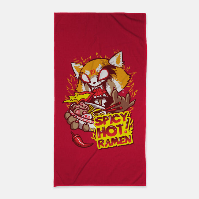 Spicy Comfort Food-none beach towel-vp021