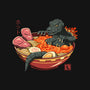 Spicy Lava Ramen King-womens v-neck tee-vp021