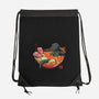 Spicy Lava Ramen King-none drawstring bag-vp021