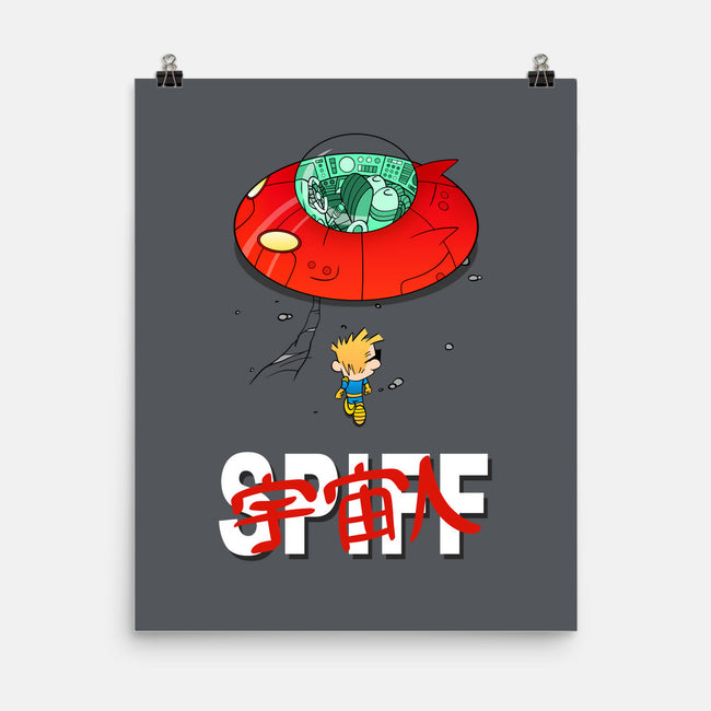 Spiff-none matte poster-Apgar Arts