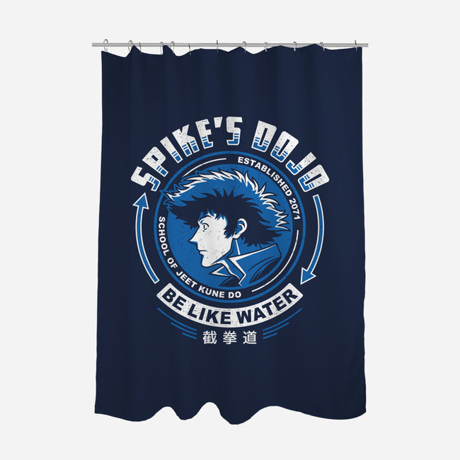 Spike's Dojo-none polyester shower curtain-adho1982