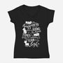 Spirit Animals-womens v-neck tee-Kellabell9